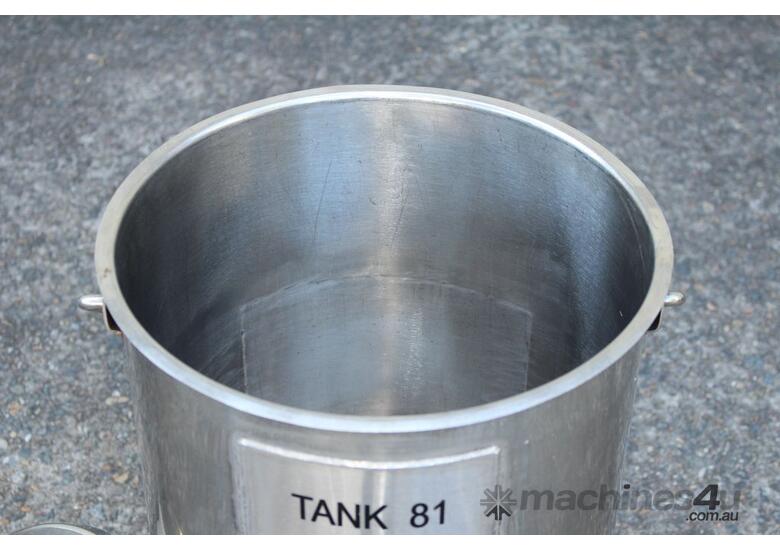 Stainless Steel Vat.