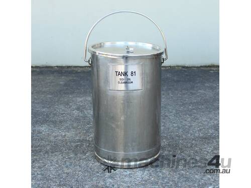 Stainless Steel Vat.