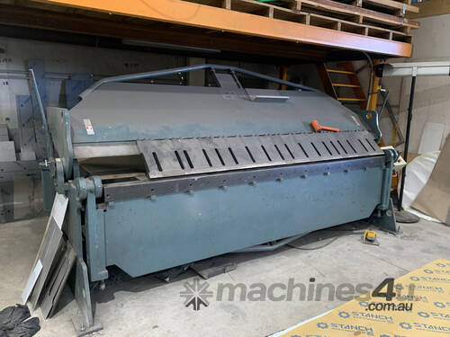 caption Used Epic Hydraulic Panbrake 3050 mm x 6.0 mm