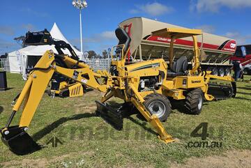 Vermeer RTX450 Ride On Trencher with Backhoe Attachment