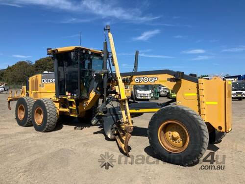 2016 John Deere 670 GP Articulated Motor Grader