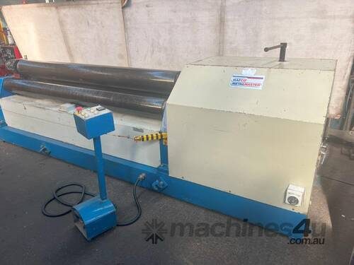 caption HAFCO Metal Master PR2512 2550mm x 12mm plate rolls