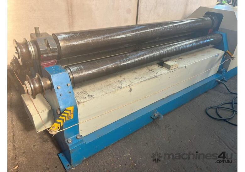 caption HAFCO Metal Master PR2512 2550mm x 12mm plate rolls