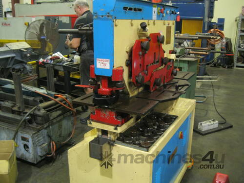 caption Minimach English 60 ton Hydraulic Punch and Shear