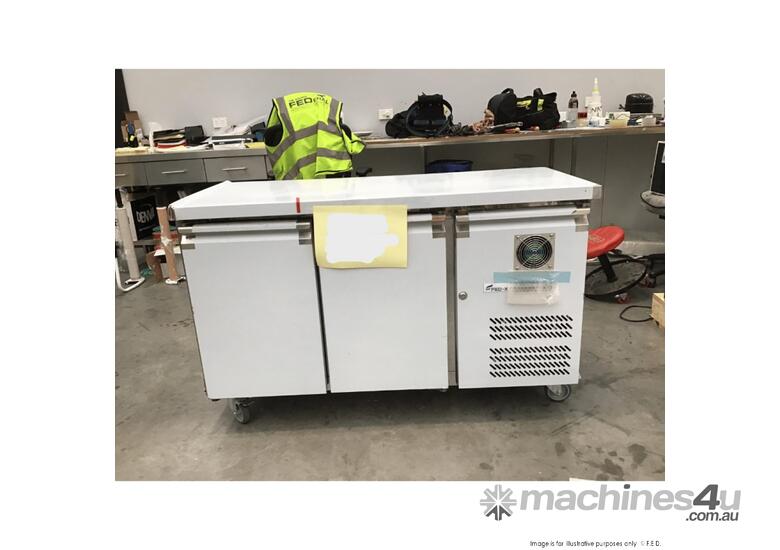 FED-X S/S Two Door Bench Fridge - XUB6C13S2V