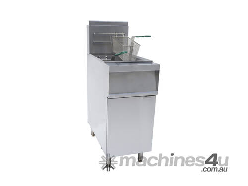 VP122 V Pan Natural Gas Deep Fryer