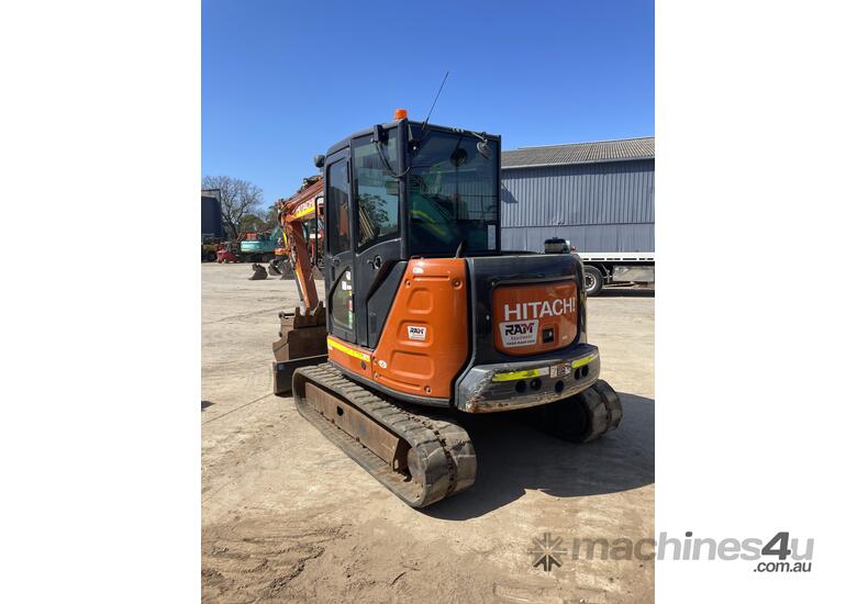 caption 2020 Hitachi ZX65USB-5A Excavator - 6.5T l Rail Ready & Versatile