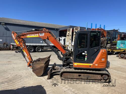 caption 2020 Hitachi ZX65USB-5A Excavator - 6.5T l Rail Ready & Versatile
