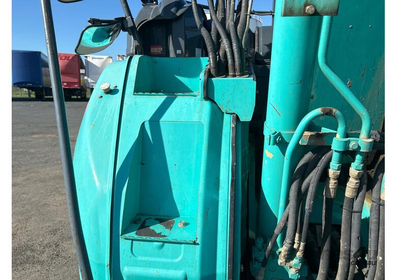 caption 2020 Kobelco SK135SR-5 Excavator (Steel Track With Rubber Inserts)