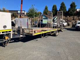 2012 Custom Beaver Tail Single Axle Beaver Tail Plant Trailer - picture1' - Click to enlarge