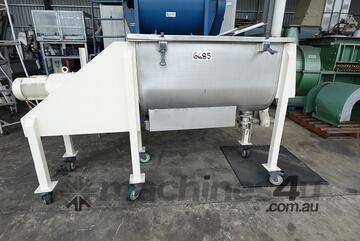 Ribbon Blender, 250 Lt, 1220mm L x 560mm W x 680mm H