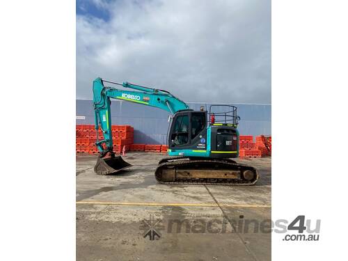 caption 2018 Kobelco Sk235sr-2
