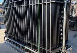 Wrought Iron Style Fence Panels