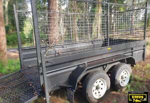 2023 10x5 Tandem Axle Box Trailer, E.M.U.S TS872