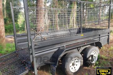 2023 10x5 Tandem Axle Box Trailer, E.M.U.S TS872 2023 10x5 Tandem Axle Box Trailer, E.M.U.S TS872