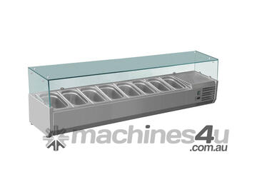 Fed X Flat Glass Salad Bench Xvrx1800/380