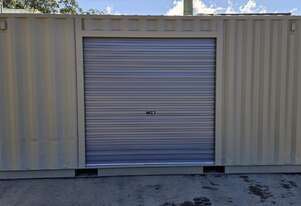 SHIPPING CONTAINER WITH ROLLER DOOR 20FT