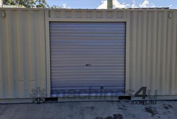 SHIPPING CONTAINER WITH ROLLER DOOR 20FT