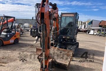2022 Hitachi ZX55U-5A Excavator (Rubber Tracked)