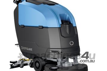 Conquest HDS50 Walk-Behind Floor Scrubber Compact, Powerful, and Built to Last