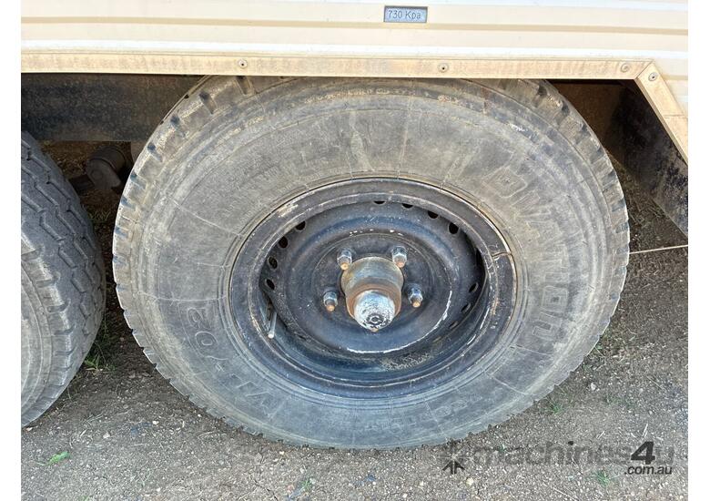 caption 2011 Traymark Workvan Caravan Tandem Axle Site Caravan