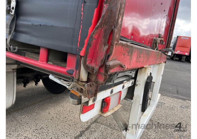 caption 2008 Maxitrans ST3-OD Tri Axle Flat Top Curtainside B Trailer