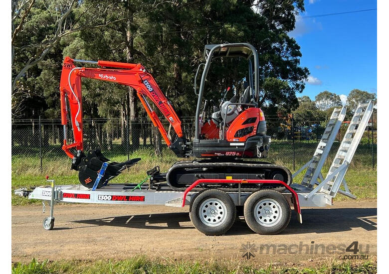 Kubota U25 - 3 Tracked-Excav Excavator
