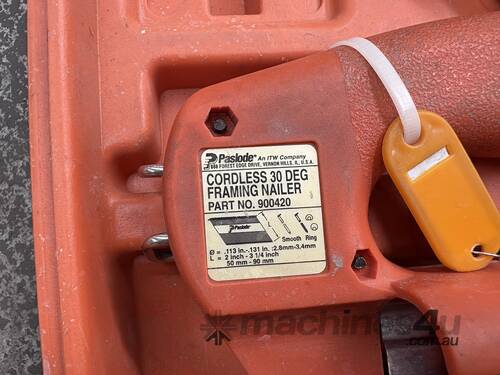 Paslode Framing Nail Gun **UNRESERVED**