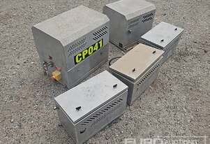 Hydraulic Pumps, Air Compressors in Stainless Steel Boxes (5 of)