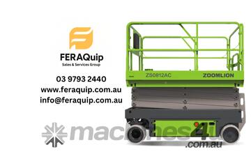FERAQuip ZS0812AC-LI Scissor lift ($460 per month) FINANCE AVAILABLE