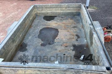 2011 PBL Trailers Single Axle Box Trailer