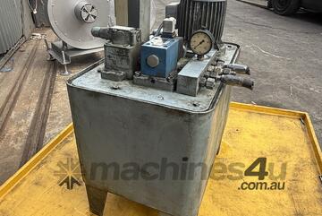 Hydraulic power pack 3 phase 0.55kW SIG BH 50-43 750593,04 2x Solenoid Valves