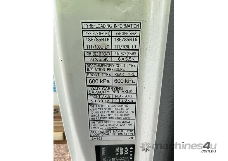 2021 Hino 300 616  Refrigerated Pantech (Day Cab)