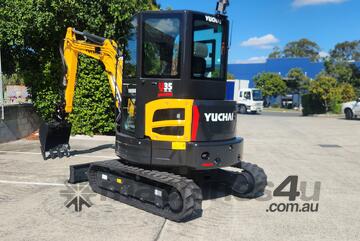 Yuchai U35 3.5ton Zero Swing A/C Cabin excavator