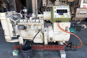 Generator Cummins 6BT American built 88KVA with only 300 hours showing.