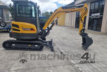 U35 Yuchai 2025 Model PLATE CLEARANCE with hitch and buckets