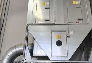 Airtight Dust Extraction unit with duct pipe