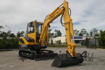 YC35-8 Yuchai 2018 Model Mini Excavator with A/C Cabin, GP Bucket & Warranty!