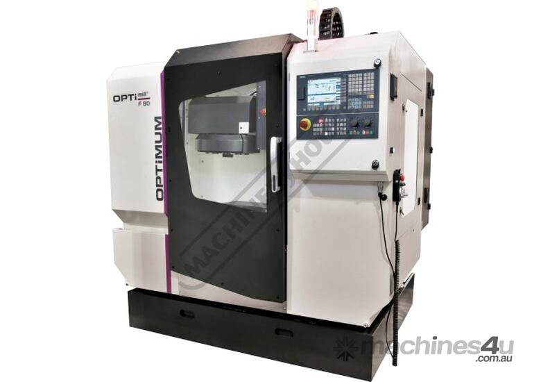 caption F80TC OPTi-Mill Optimum CNC Milling Machine (X) 400mm (Y) 250mm (Z) 400mm