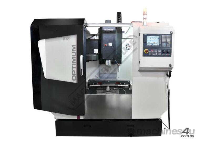 caption F80TC OPTi-Mill Optimum CNC Milling Machine (X) 400mm (Y) 250mm (Z) 400mm