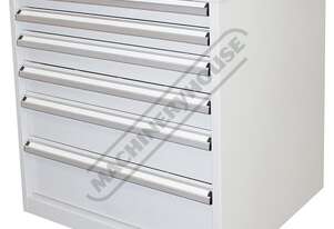6 Drawer - Industrial Tooling Cabinet TC-800 723 x 653 x 800mm 100kg per Drawer