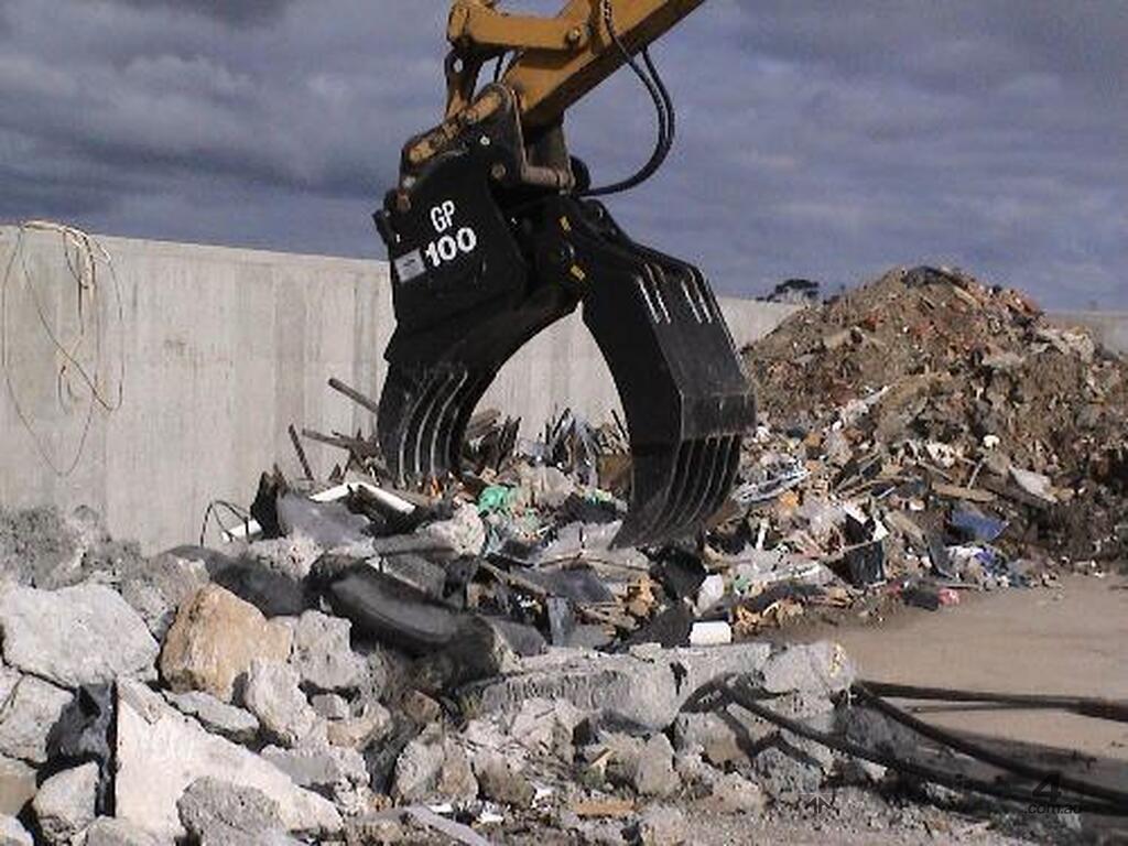 New embrey Hydraulic Rake Grapples Excavator Grab in , Listed on