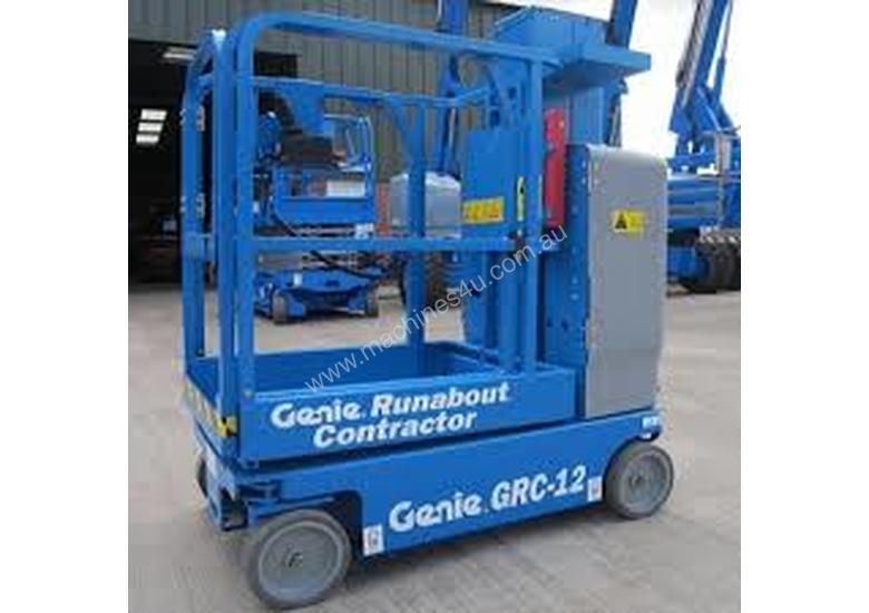 caption GENIE GRC 12 Mast Lift