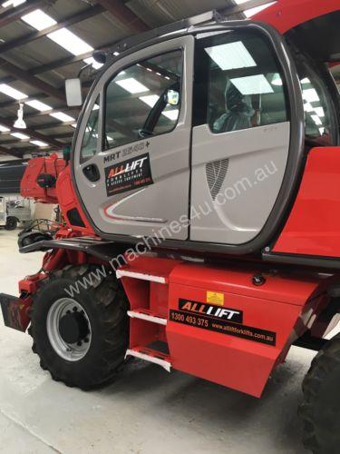 caption Rotational telehandlers available for hire