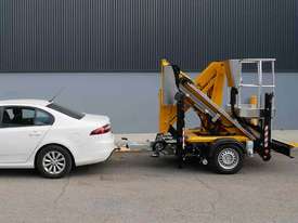 Comet X-Trailer - 12m Compact Trailer Mounted Boom Lift | Cherry Picker - picture0' - Click to enlarge