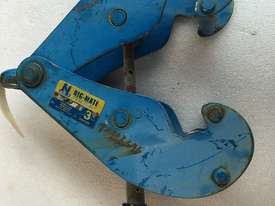 Beam Girder Clamp 3 Ton Nobles Rigmate for Block & Tackle Lifting Mount - picture0' - Click to enlarge