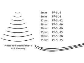Pfeil Long Bent Chisel - 16mm - #5L - picture0' - Click to enlarge