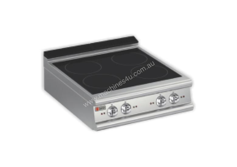 caption Baron 90PC/IND800 Four Burner Bench Model Induction Cook Top