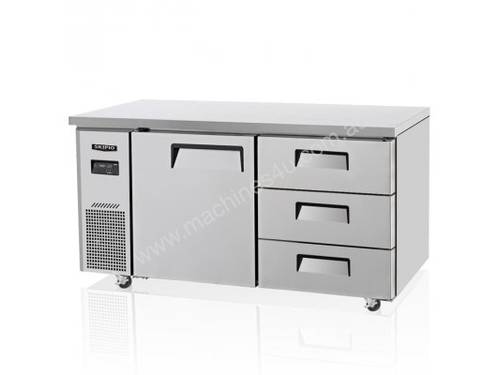Skipio SUR15-3D-3 Under Counter Refrigerator Six Drawers
