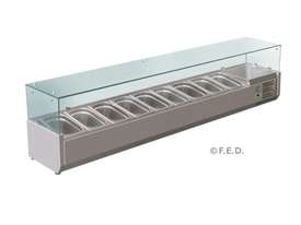 F.E.D. VRX2000/380 DELUXE Pizza / Sandwich Bar Prep Top - 2000mm - picture0' - Click to enlarge